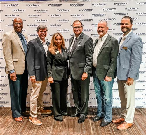board members standing in line at the state of schools